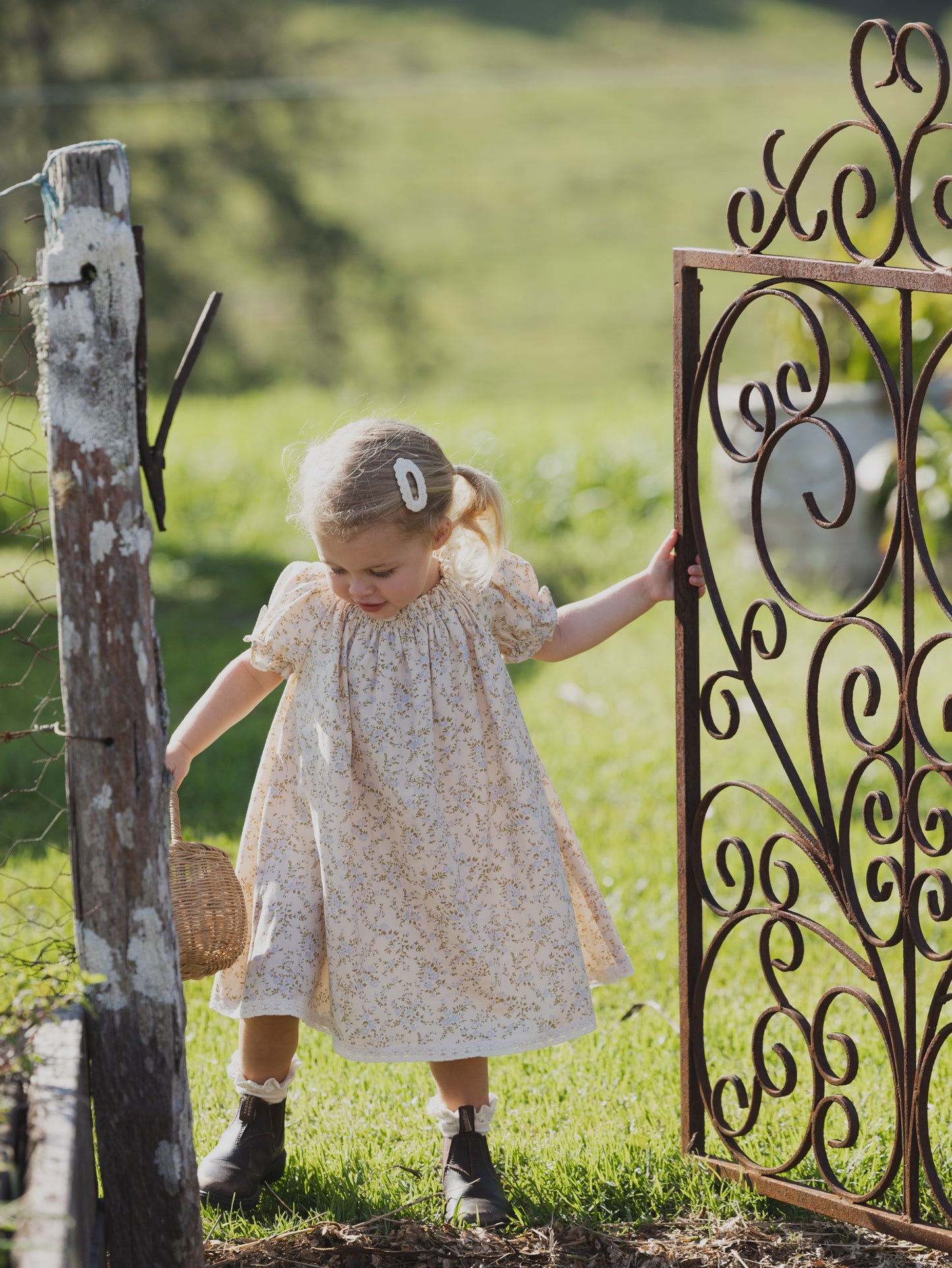 Aurelie Dress - Cornflower