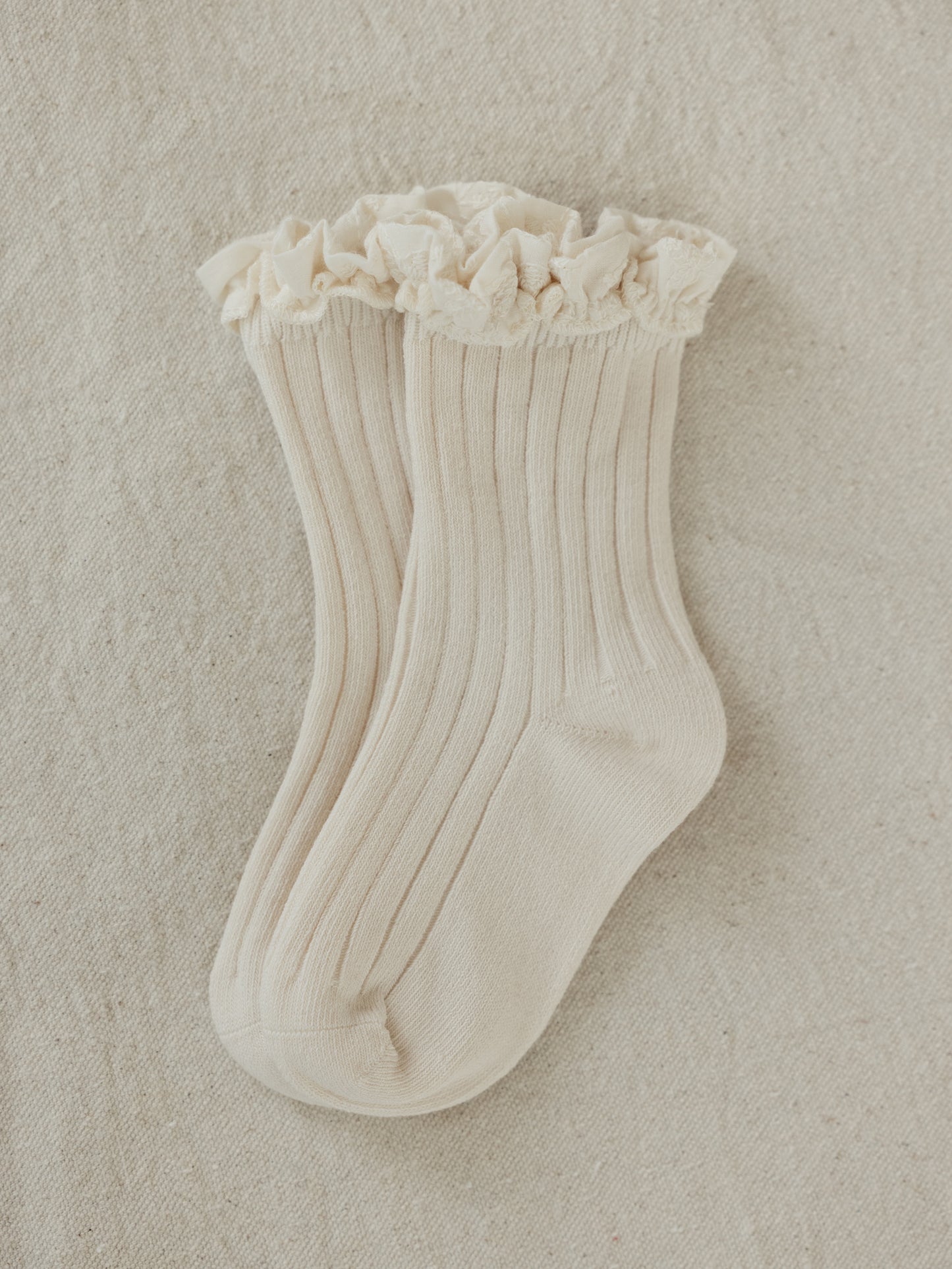 Frilly Socks - Natural