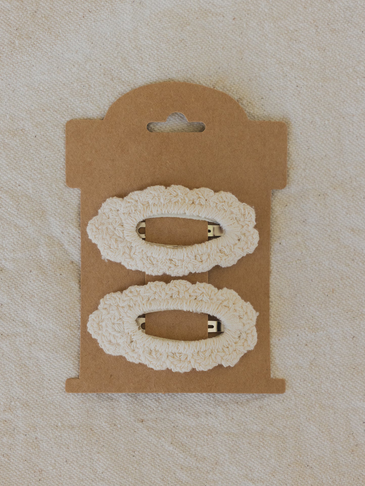 Hair Clips - Natural