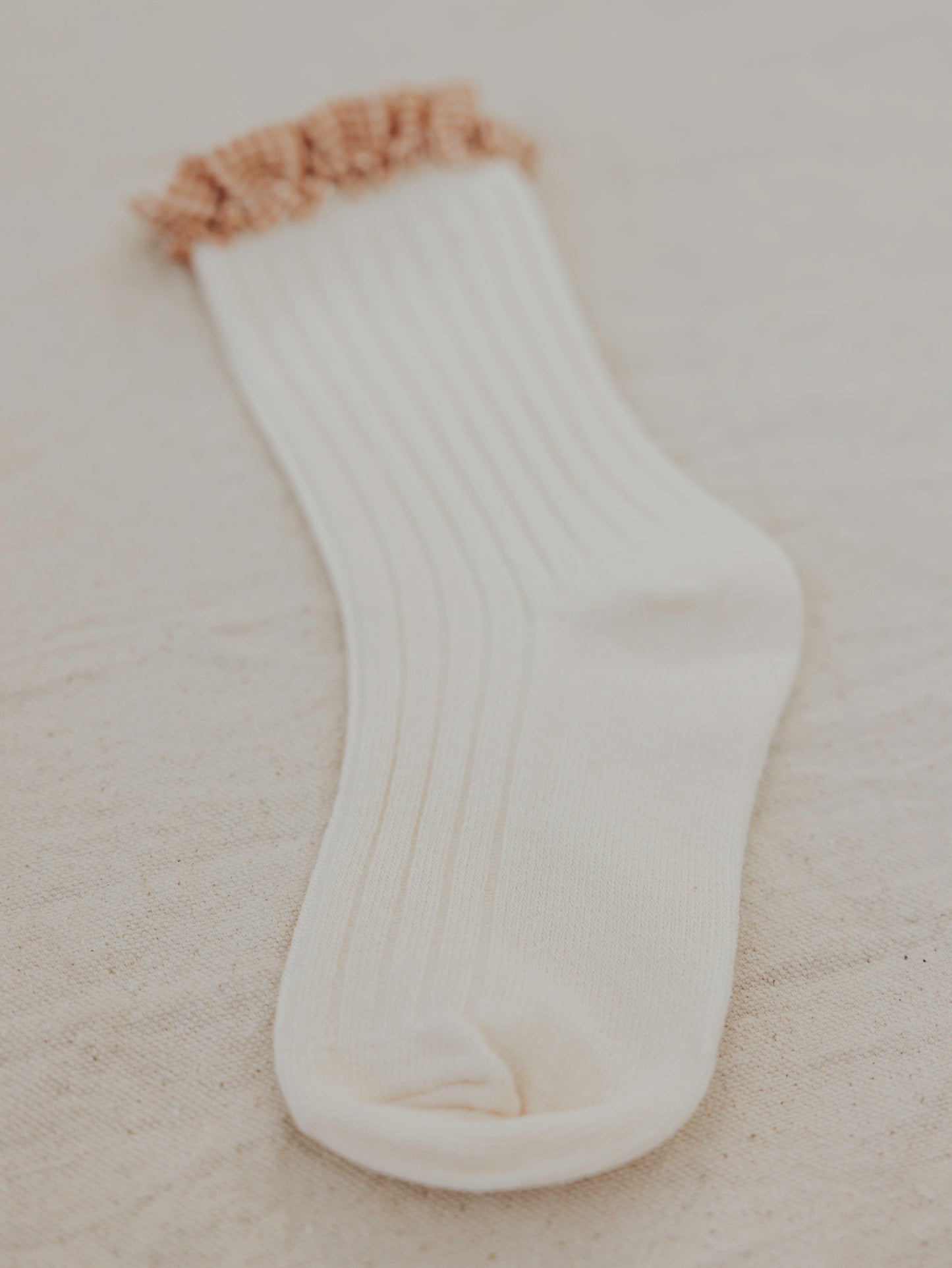 Frilly Socks - Milk