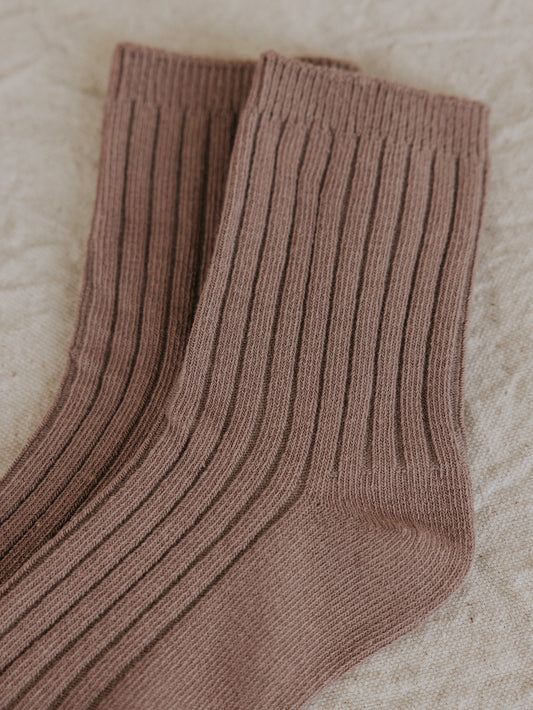 Cotton Socks - Nutmeg