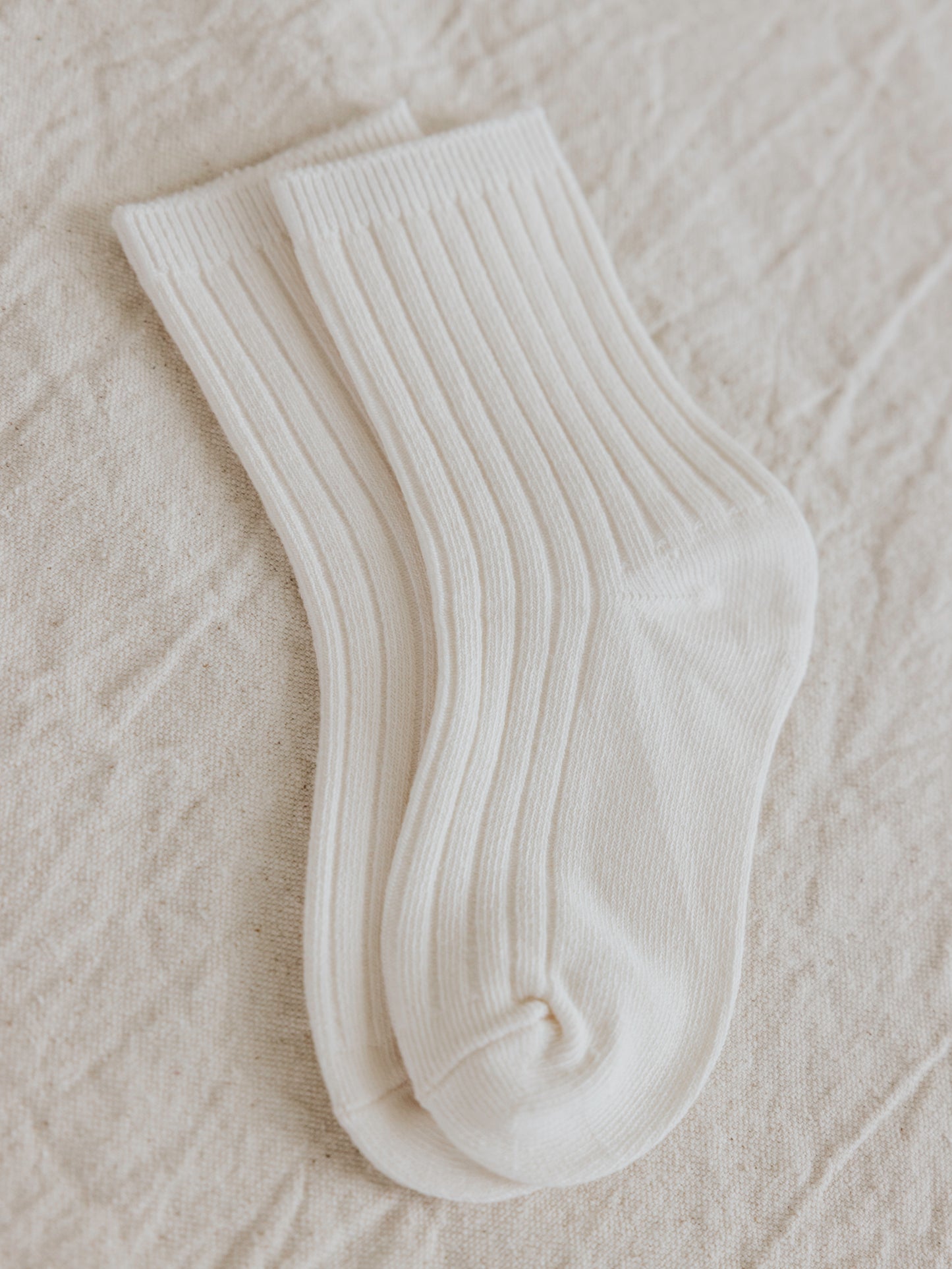 Cotton Socks - Milk