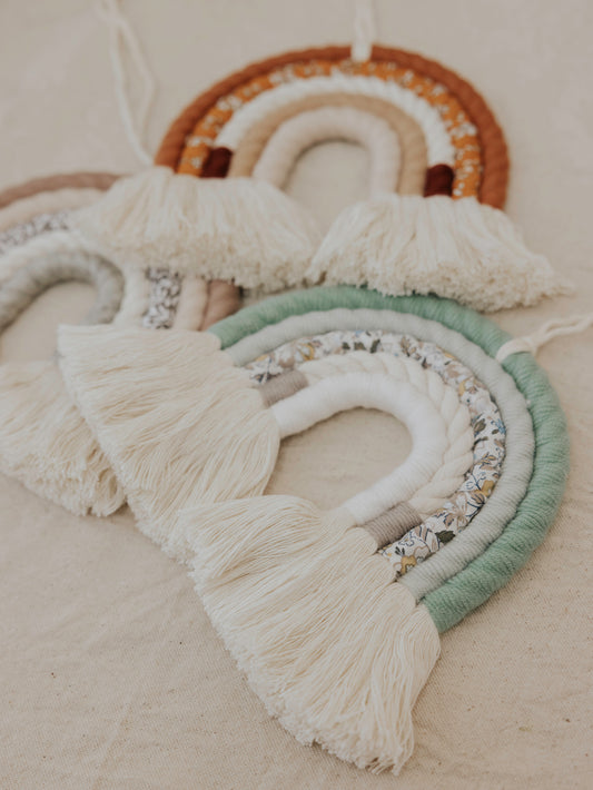 Rainbow Wall Hanging - Sage