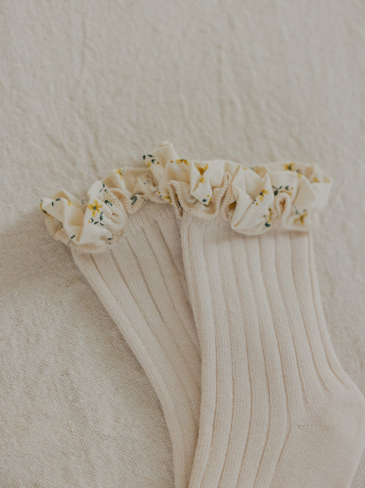 NEW Marigold Socks - Sand