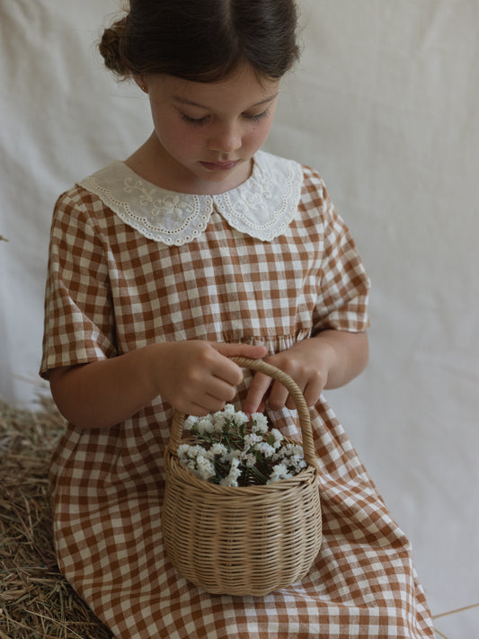 Harvest Dress - Chestnut