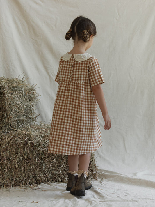 Harvest Dress - Chestnut