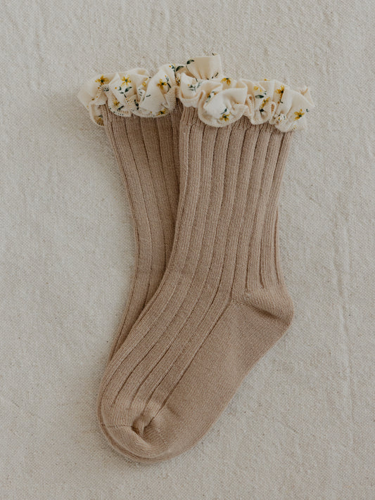 NEW Marigold Socks - Clay