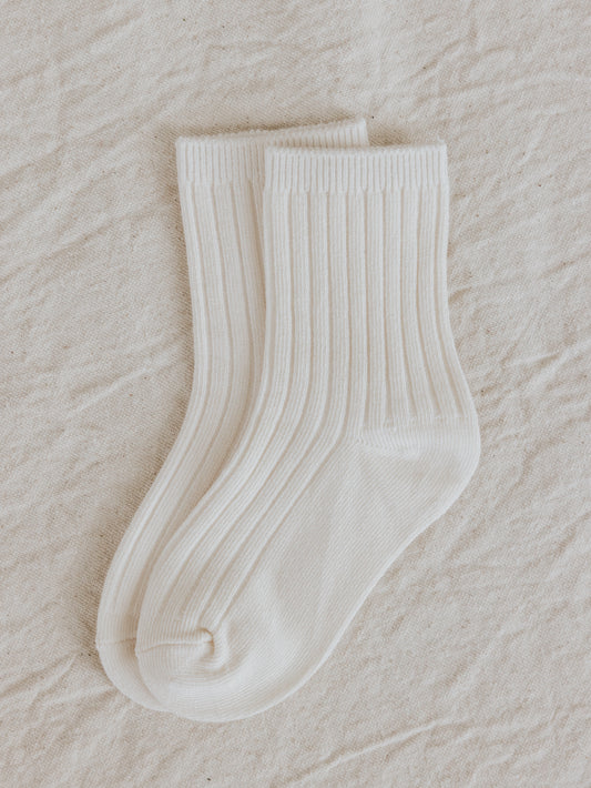 Cotton Socks - Milk
